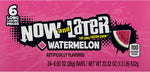 Now and Later watermelon candy bar packaging detail