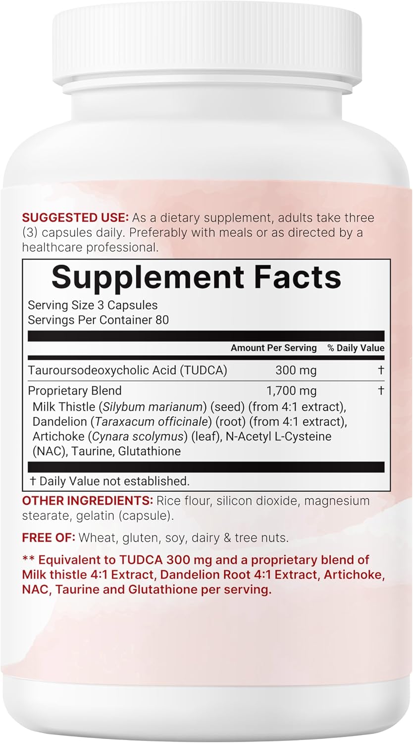 Micro Ingredients non GMO liver cleanse formula bottle side