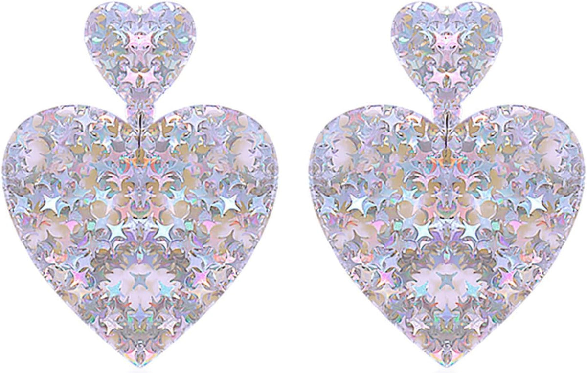 Choice of all valentines heart earrings gift packaging