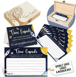 Emnaph time capsule box for 1st birthday front view