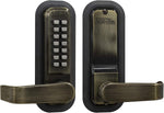 Lockey USA mechanical push-button combination lock packaging and parts