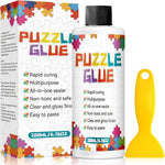 Paistely Jigsaw Puzzle Glue 200ml bottle with scraper