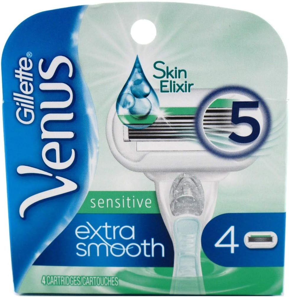 Gillette Womens Venus Embrace Sensitive 4-Cartridges - Image 1