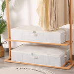 YheenLf fabric clothing storage container filled with blankets