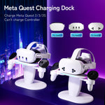 Saqico VR charging station showing vertical headset display stand
