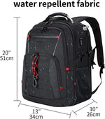 KROSER computer backpack side profile
