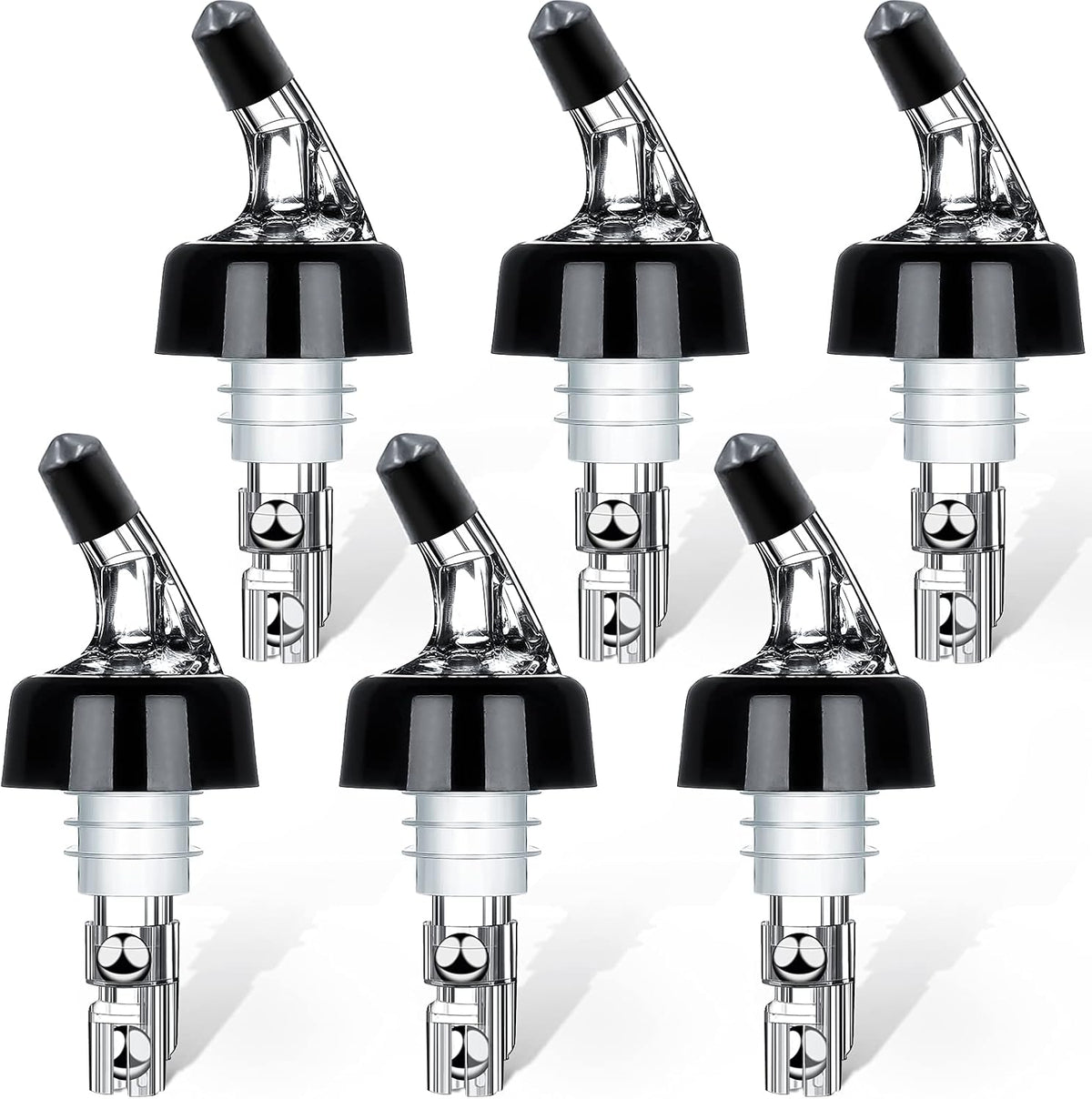 Automatic Measured Bottle Pourer - Quick Shot Spirit Measure Pourer Drinks Wine Cocktail Dispenser Home Bar Tools - 1oz/30ml (4 pack) - Image 13