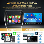 10.1 inch HD touchscreen stereo showing GPS navigation interface
