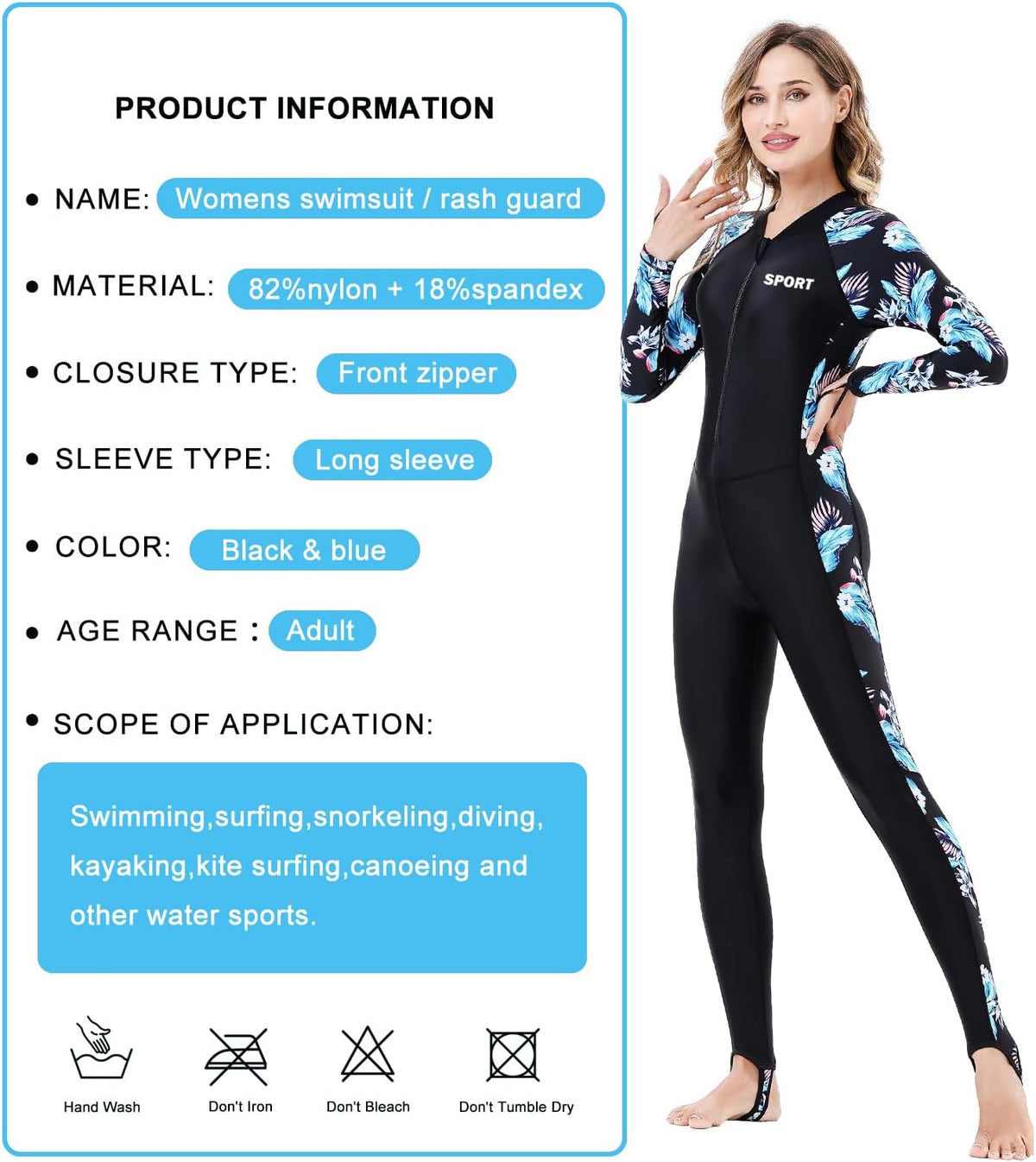 Realon diving skin quick dry fabric texture and stretch demonstration