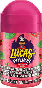 Lucas Powder Watermelon Flavored Candy, 0.71oz - 10 Pieces Pack for Treats, Fruit, Parties, Piatas - Image 5