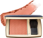 Close up look at the cool toned soft mauve Pink Kiss shade by Estée Lauder