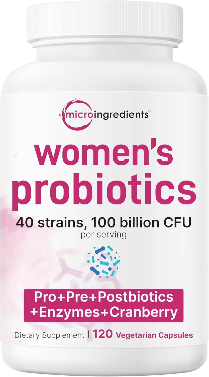 Micro Ingredients Probiotics for Women front bottle view