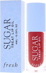 Fresh Sugar Treatment Lip Oil Rose texture swatch on skin