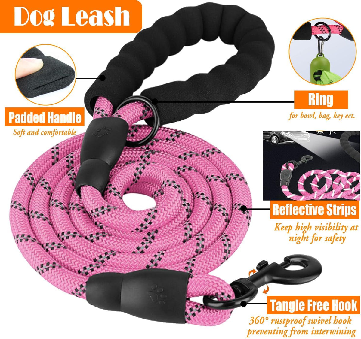 Lobeve dog car seat belt safety accessory