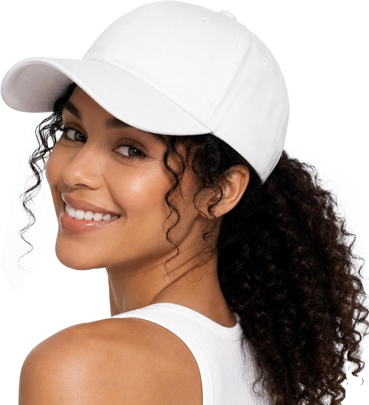 Lvaiz Womens Satin Lined Baseball Cap Washed Cotton Adjustable Dad Hat | Smooth Silk Lining, Unstructured Fit, Washed Cotton, Adjustable Closure, Vintage Style - Image 14