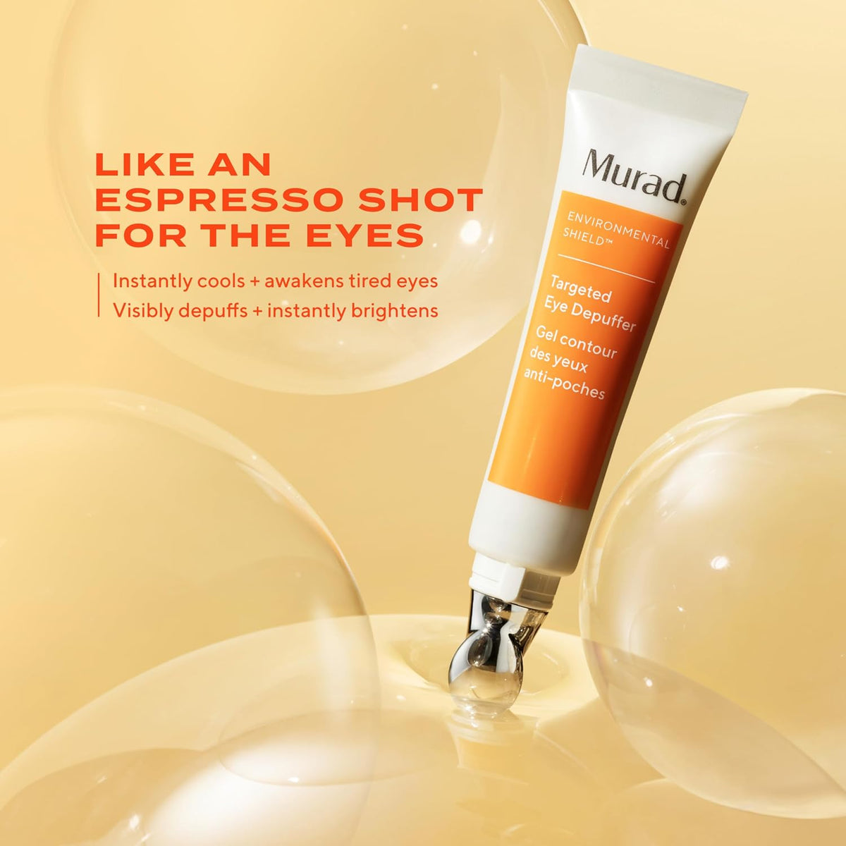 Murad Targeted Eye Depuffer bottle back label details