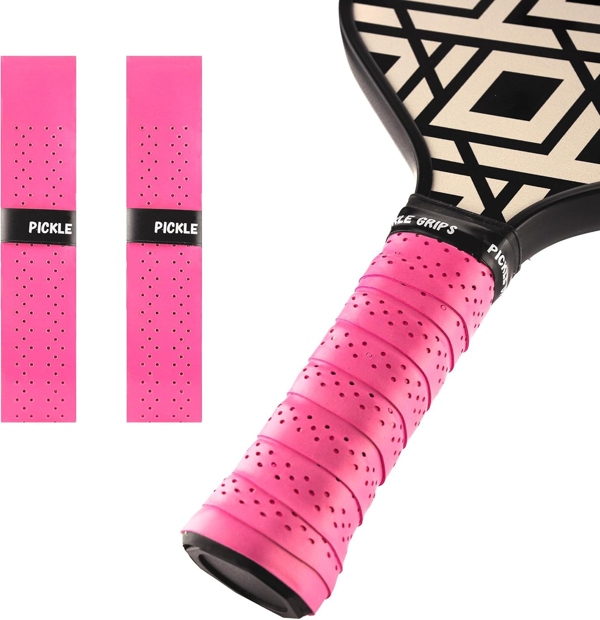 Tip Grips pickleball paddle grip tape ready for court play