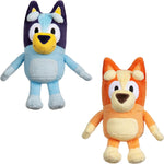 Bluey and Bingo 2-pack plush toys front view