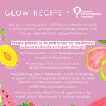 Authentic USA imported Glow Recipe hydration skincare set displaying the vegan ingredients label clearly.