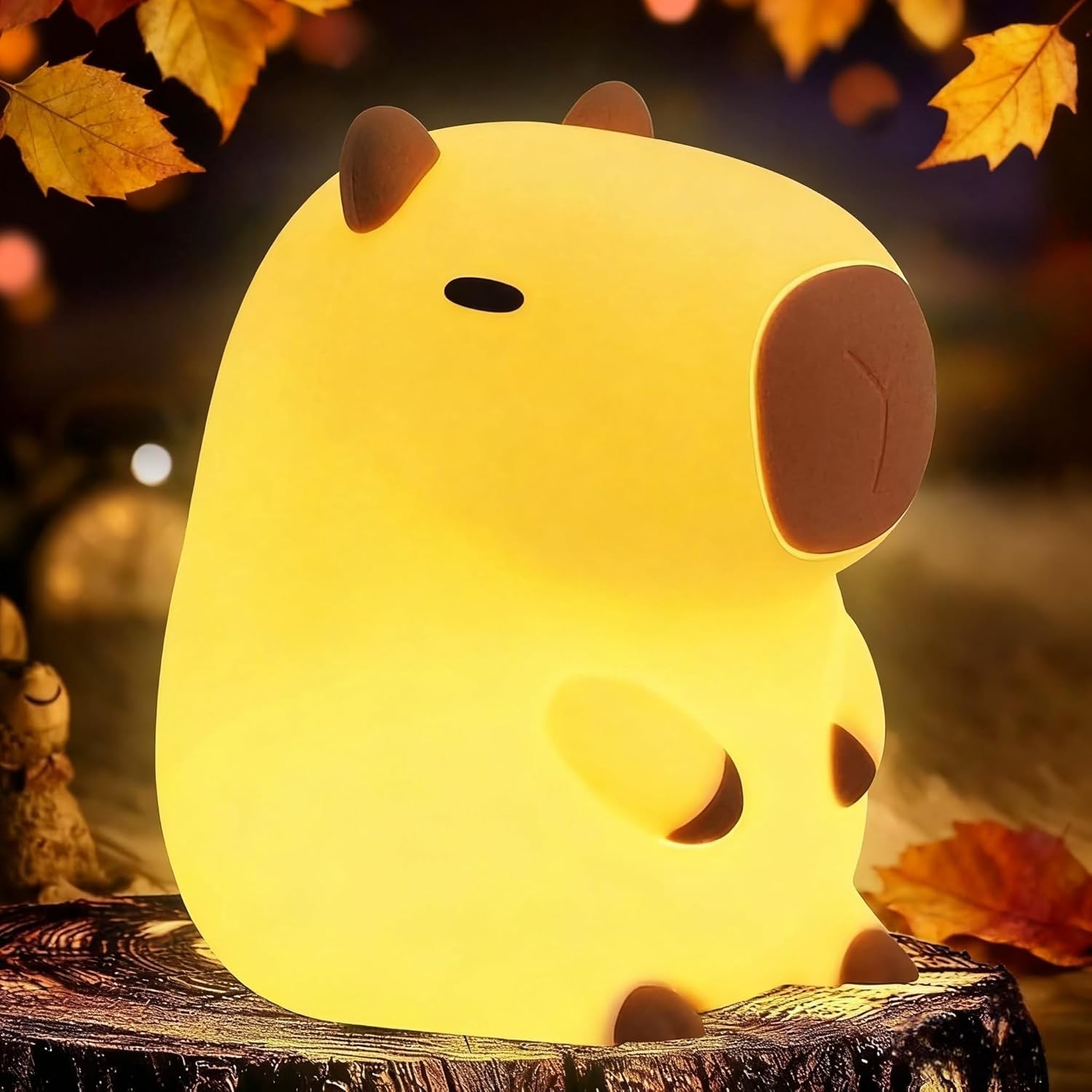 YR YRHH-PET Capybara Night Light front view