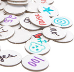 Stellar Factory 80-pack tokens stacked and laid out