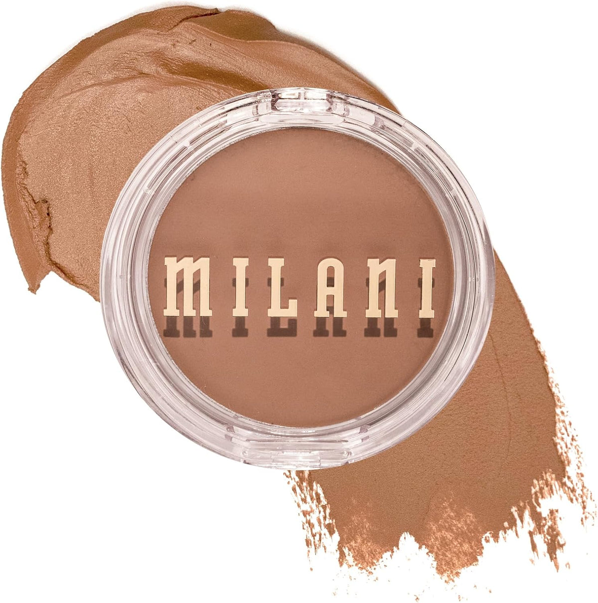 Milani Cheek Kiss Cream Bronzer soft matte texture detail
