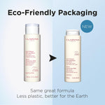 Clarins Velvet Cleansing Milk lifestyle shot with botanical extracts