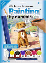 ROYAL BRUSH MANUFACTURING Junior Small Paint By Number Kit 8.75"X11.75" - Labrador Puppy - Image 14