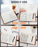 Lifestyle presentation of the Nicpro vintage daily journal for gifting