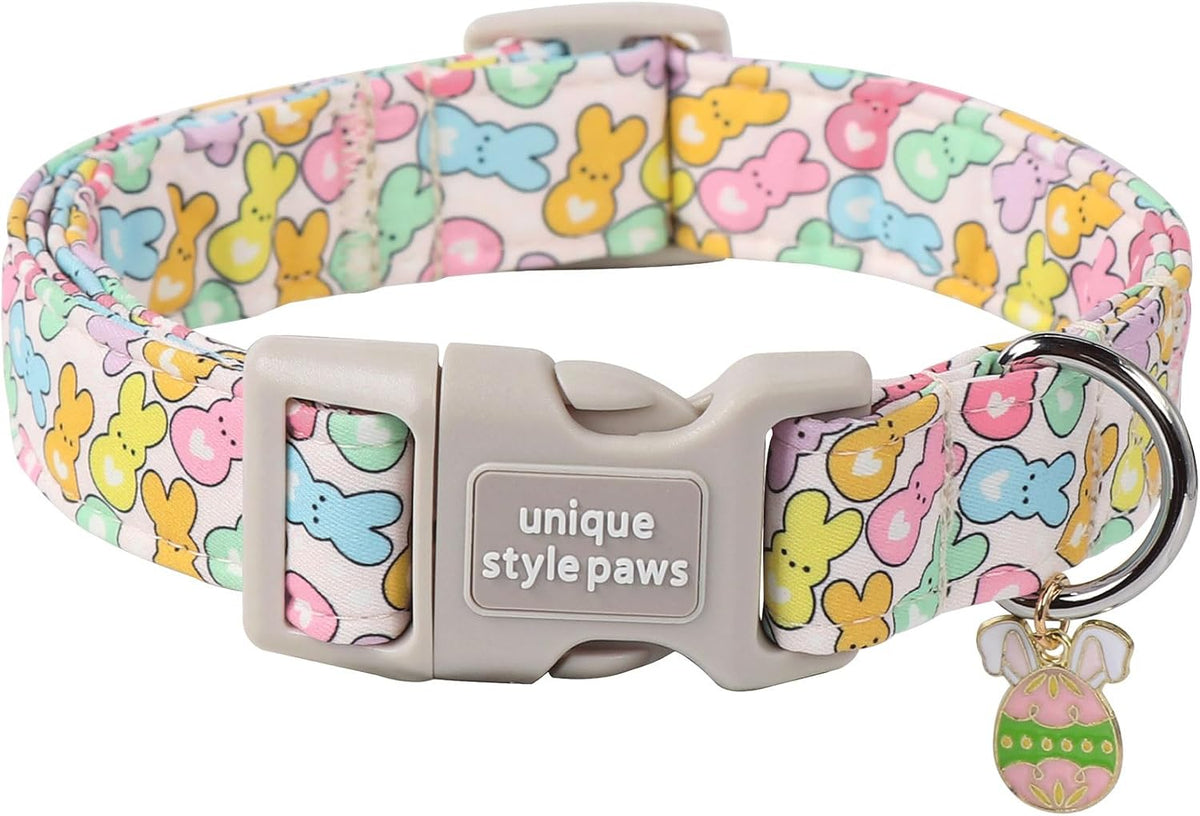 Dog Collar Metal Buckle Blue Stripe Collar Gift Durable Cute Collar for Small Medium Large Boys Girls Dogs - Image 13
