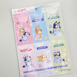 Authentic Galerie Bluey character candy assortment pack suitable for children birthday party favors.