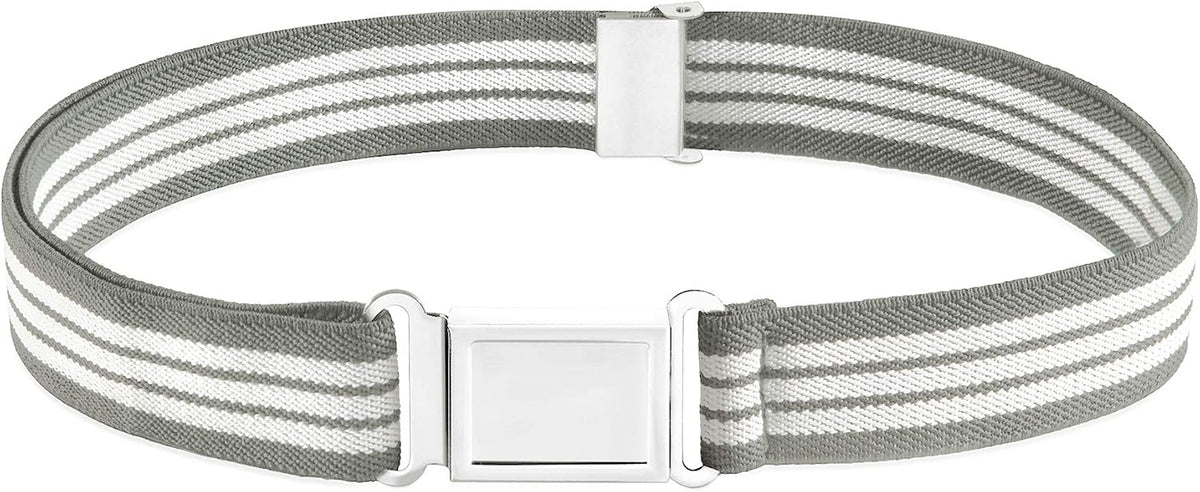 Kids Boys Toddler Adjustable Elastic Dress Stretch Belt with Flat Magnetic Buckle - Image 12