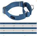 Mikivery adjustable nylon pet collar haze color secure escape proof design