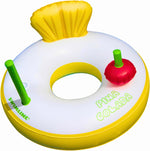 Swimline Pina Colada inflatable pool ring front view