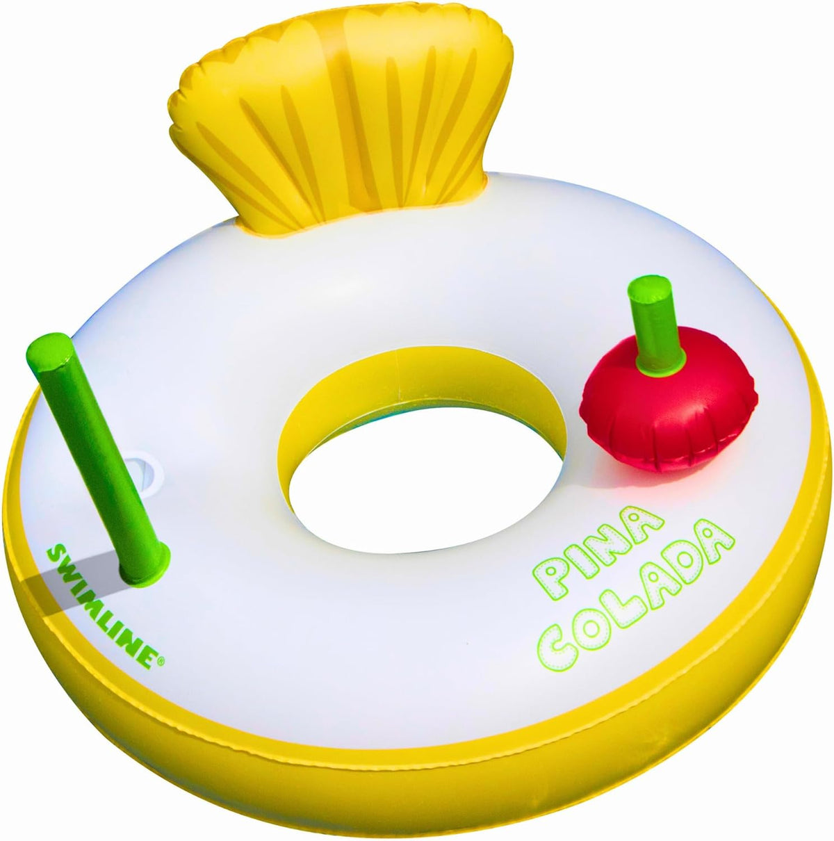 Swimline Pina Colada inflatable pool ring front view