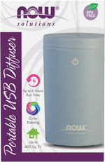 Now Foods portable USB ultrasonic oil diffuser front view