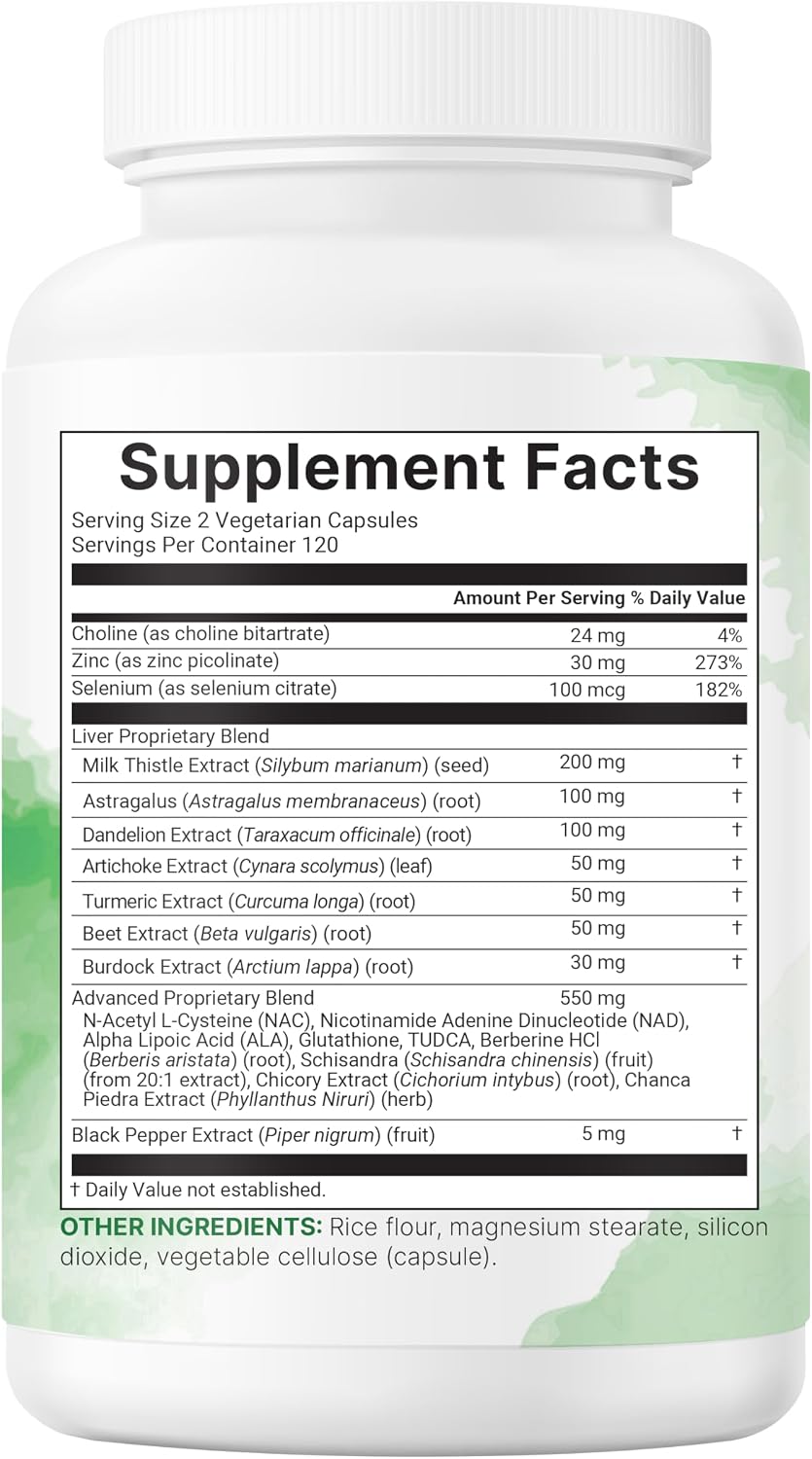Micro Ingredients Liver Advanced Plus non-GMO and gluten-free certification icons
