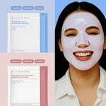 Complete four count box set of Bloomora skincare treatment