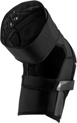 100% Fortis Knee Pad strap and shell detail view