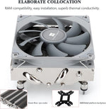 Thermalright AXP90-X47 92mm slim PWM fan close up