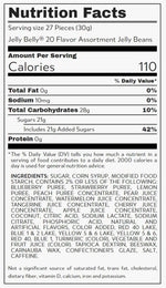 Individually wrapped gourmet candy packets displayed for birthday party favors