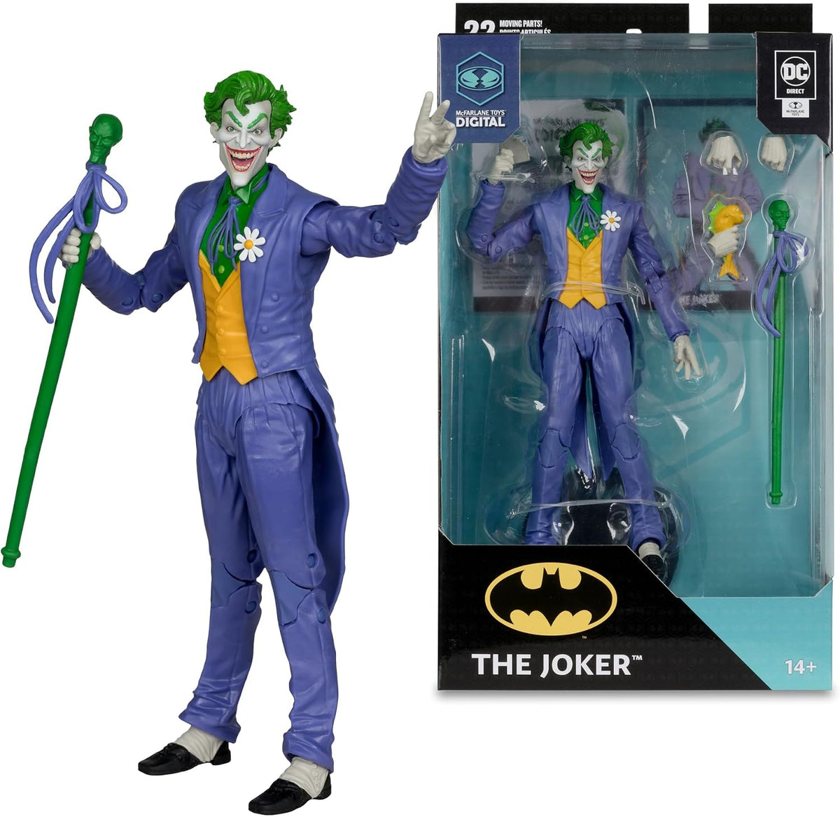 DC Direct The Joker figure in original packaging
