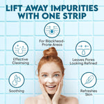 BLOOMORA Nose Pore Strips box layout and count display