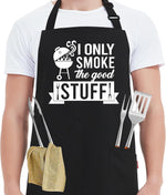 Kaidouma Funny Grill Aprons for Men Dad - Chef Cooking Grilling BBQ Apron | The Grillfather, Cotton, Adjustable, 2 Pockets, 40" Long Ties, Husband Dad Papa Gifts for Birthday Father's Day Christmas - Image 10