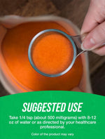 Fine texture demonstration of BulkSupplements pure cayenne pepper powder showing intense natural color