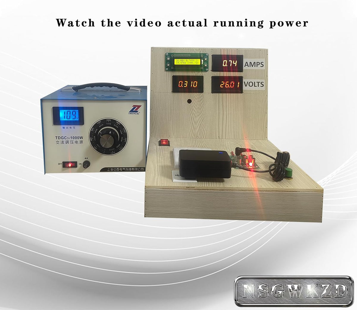 AC DC adapter unit featuring barrel round connector and wiring