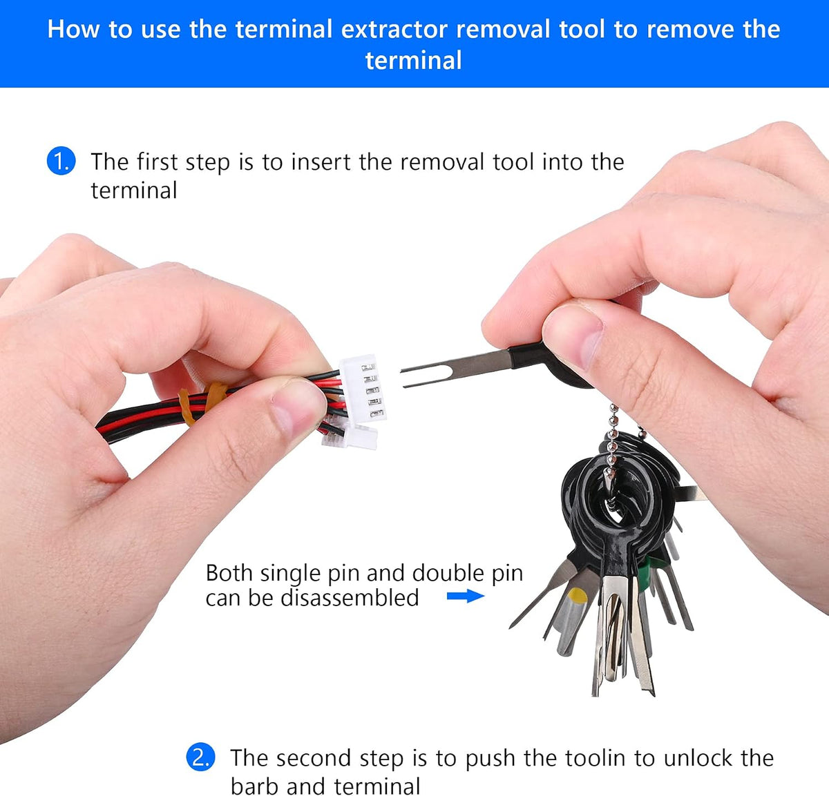Compact portable protective carrying bag included in the 82pcs repair kit