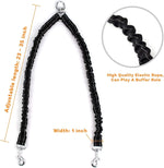 VANVENE dual dog lead splitter with shock absorbing elastic bungee cords