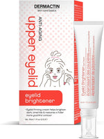 Dermactin upper eyelid cream front view bottle packaging
