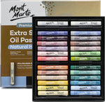 Mont Marte Extra Soft Oil Pastels Vibrant Hues Premium 120pc, Assorted Bright Colors, Vibrant, Buttery, Versatile Art Pastels for Blending, Layering & Shading, Art, Craft, Coloring and Sketching - Image 15